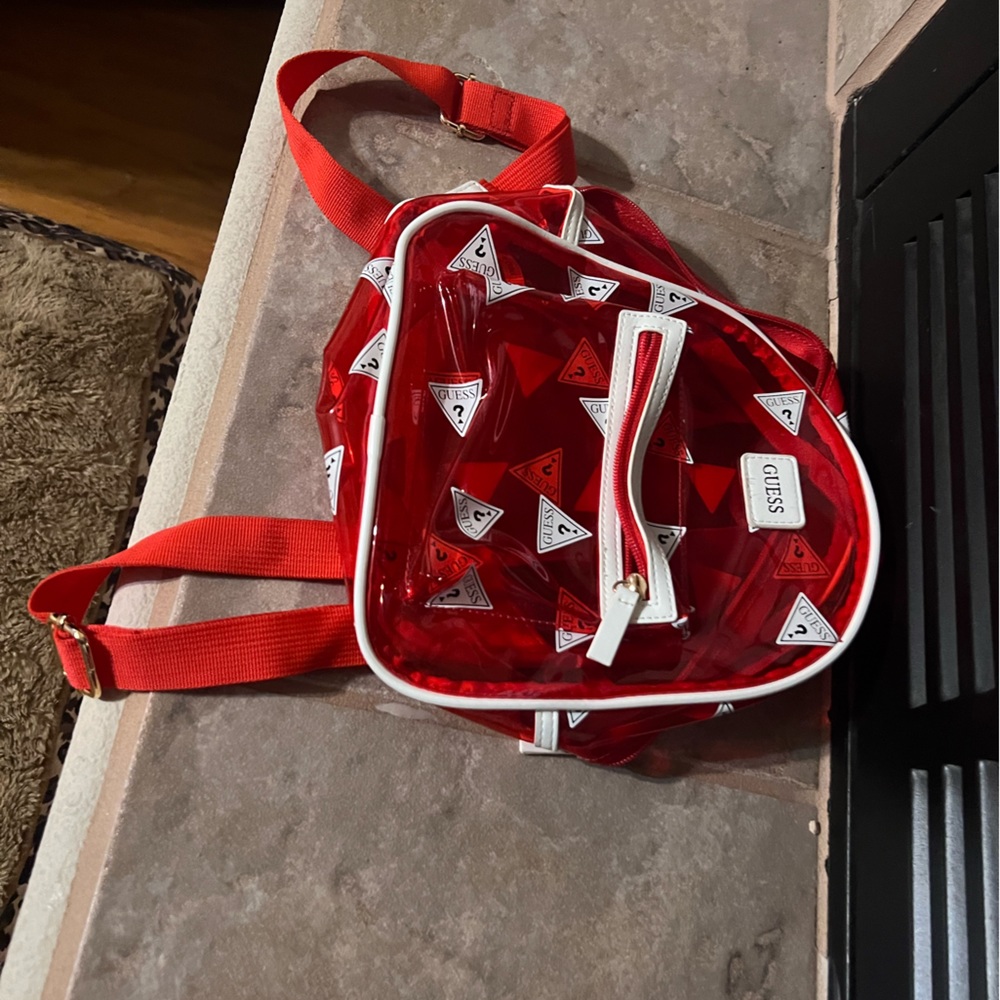 Matching Guess backpack and fanny pack